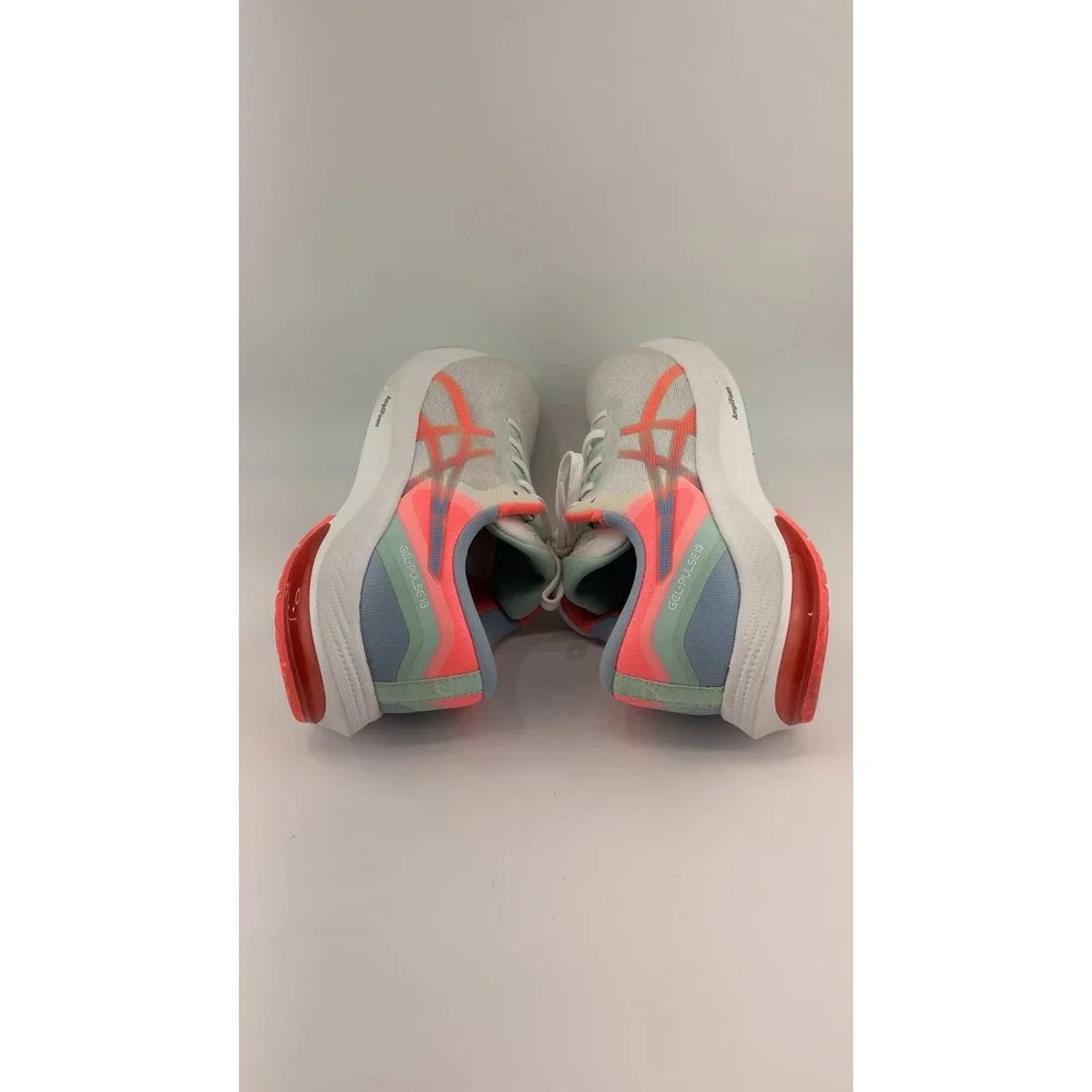 Asics   Gel Pulse 13 White Mint & Orange Women's Running Shoes   1012B035 Size9